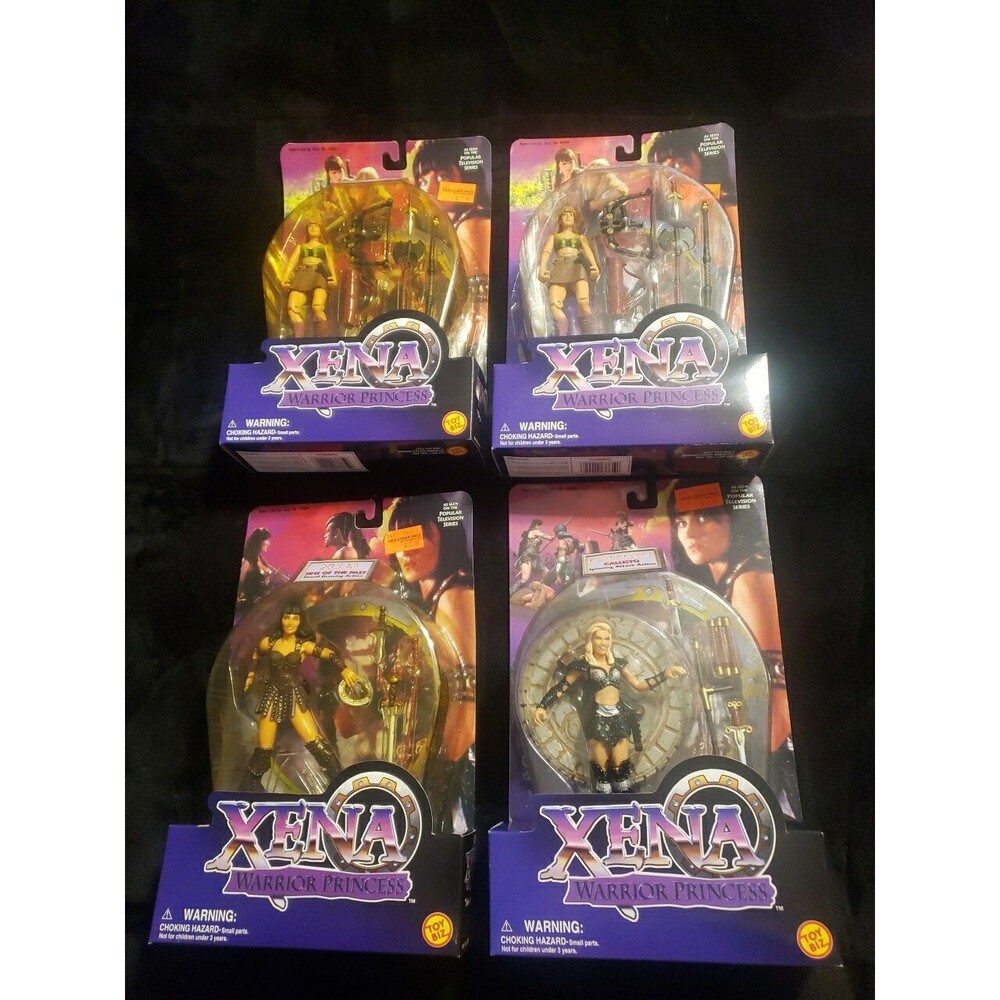 1988 LOT4-Calistoga,2 Gabrielle & Xena,The Warrior Princess Action Figure**NIB**